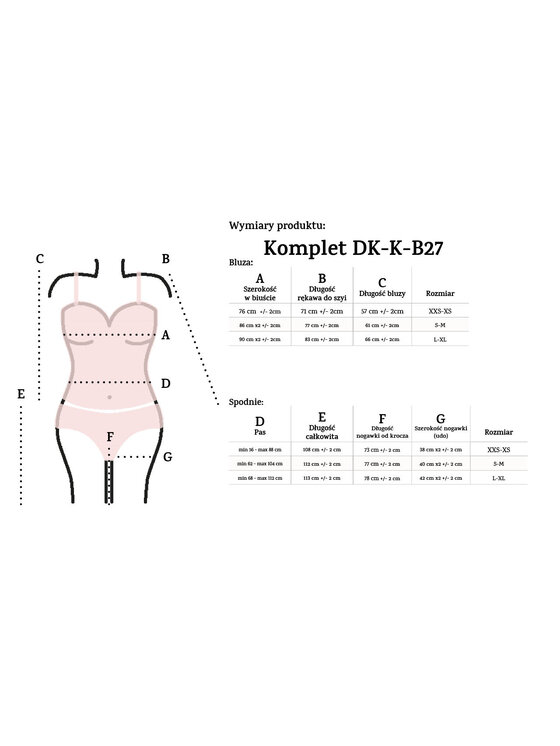 DKaren Sport DKaren Sport Komplet bluza i spodnie materiałowe DK-K-B27 Różowy Balloon Fit
