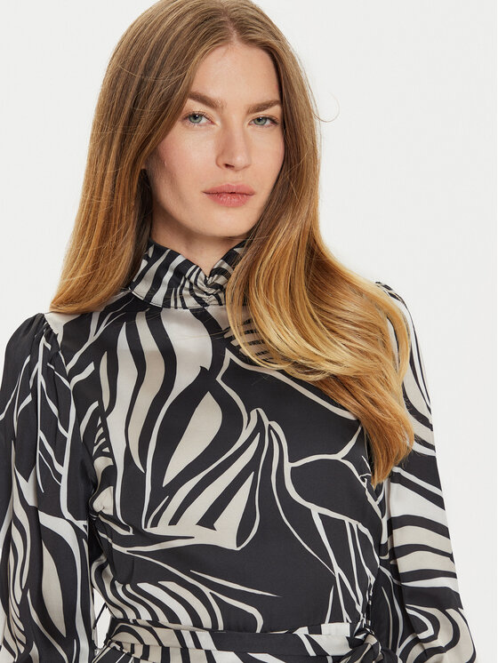 ARTIGLI ARTIGLI Kokteiļkleita ACAB000486 Melns Regular Fit