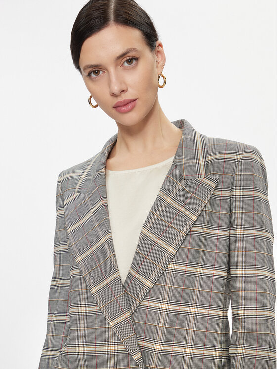 Marella Marella Marynarka Illipe 2330461436200 Szary Regular Fit