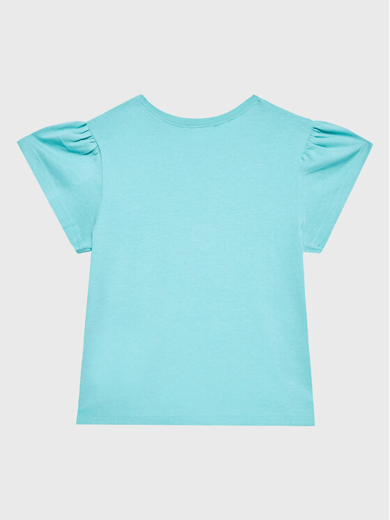 United Colors Of Benetton United Colors Of Benetton Majica 3096G107Z Zelena Regular Fit