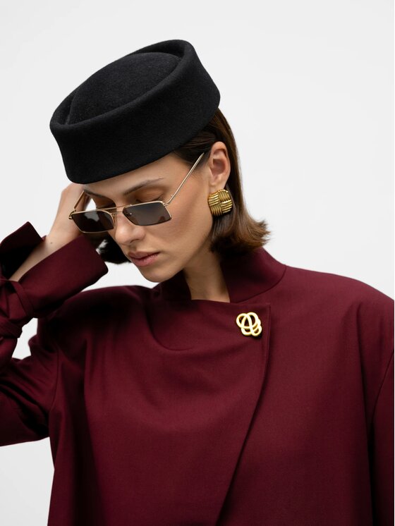 MANDRAGORA MANDRAGORA Giacca da abito Torre Bordeaux Standard Fit
