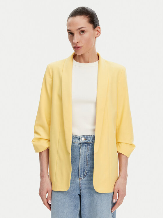 Pieces Pieces Sacou Bosella 17090996 Galben Regular Fit