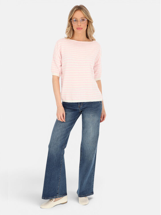L’AF L’AF Sweter Sofi Różowy Oversize