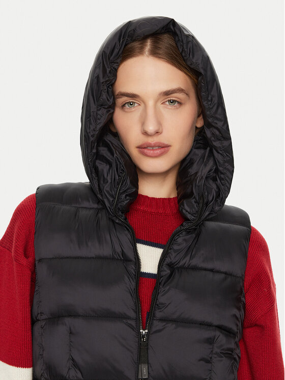 CMP CMP Bezrękawnik 34K0316 Czarny Regular Fit