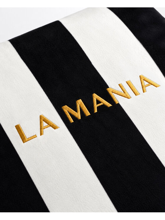 La Mania La Mania Poduszka dekoracyjna Stripes Luxury Czarny