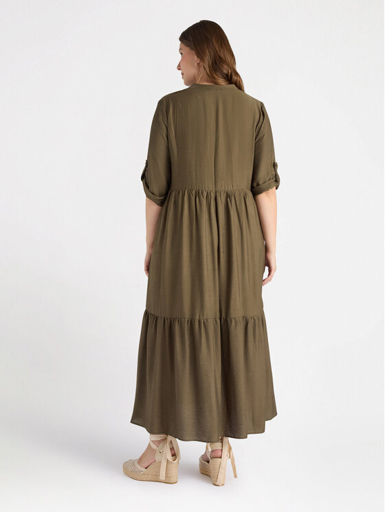 Fiorella Rubino Fiorella Rubino Abito da sera 7046T101729N035 Verde A-Line Fit