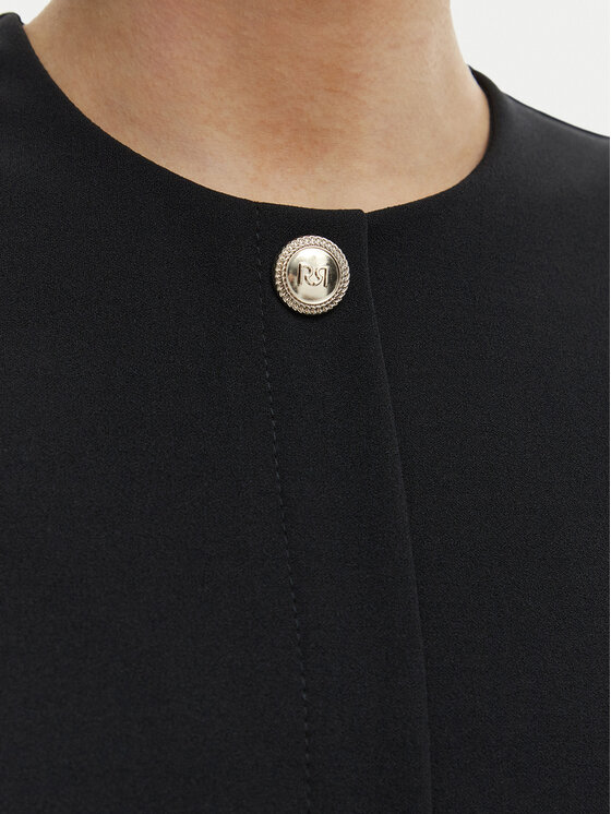 Rinascimento Rinascimento Kokteilinė suknelė CFC0020278002 Juoda Slim Fit