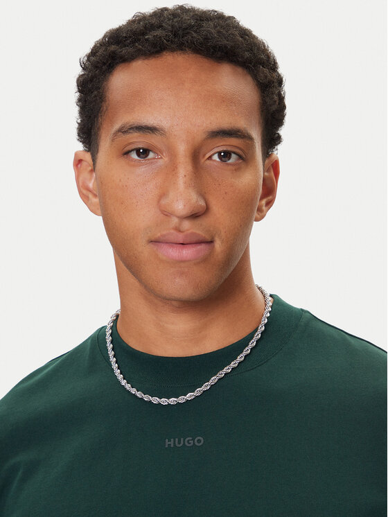 HUGO HUGO Футболка Dapolino 50488330 Зелений Relaxed Fit