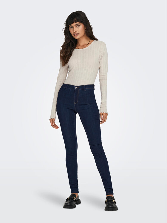 ONLY ONLY Bluzka Carlotta 15291987 Beżowy Regular Fit