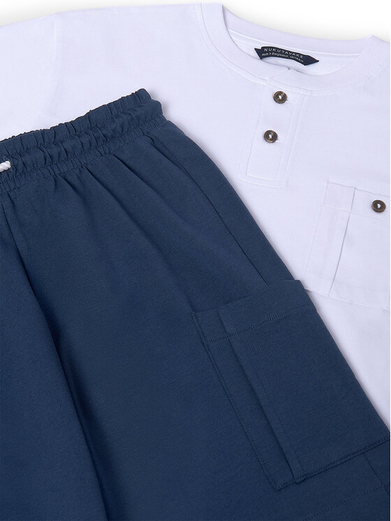 Mayoral Mayoral Набір футболка та шорти 6686 Cиній Regular Fit