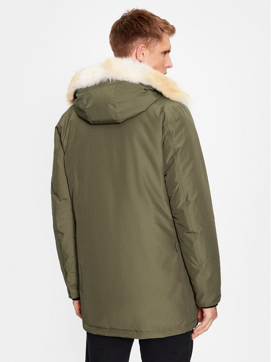 Woolrich Woolrich Daunenjacke Arctic CFWOOU0482MRUT0001 Grün Regular Fit