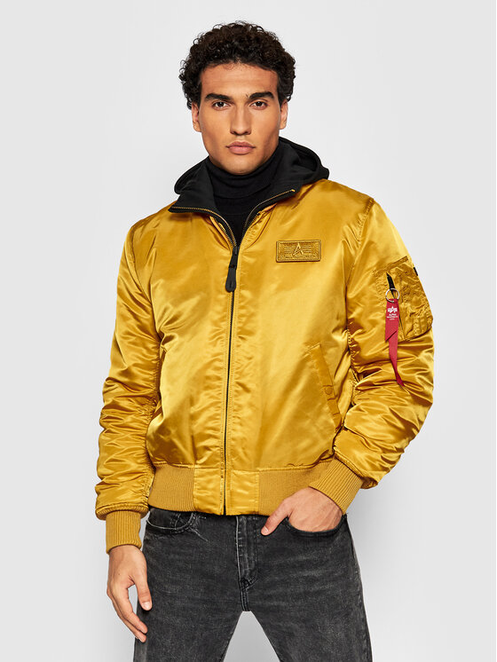 Alpha industries yellow bomber hotsell
