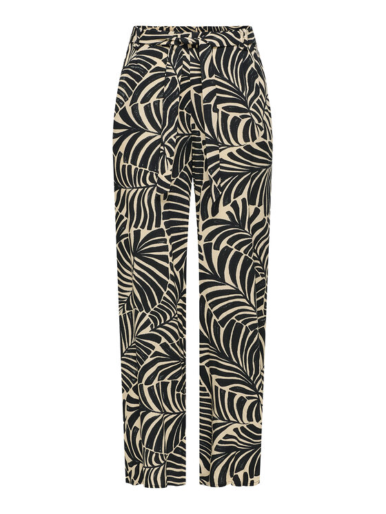 ONLY ONLY Stoffhose Nova 15264446 Schwarz Regular Fit