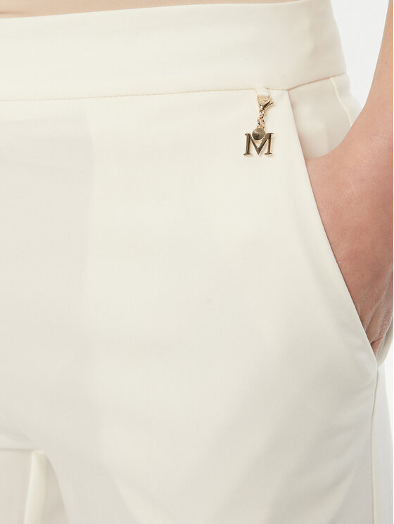 Marciano Guess Marciano Guess Pantaloni di tessuto 5RGB03 7115A Bianco Slim Fit