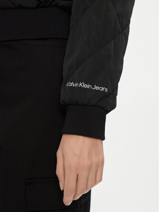 Calvin Klein Jeans Calvin Klein Jeans Kurtka bomber J20J222587 Czarny Regular Fit