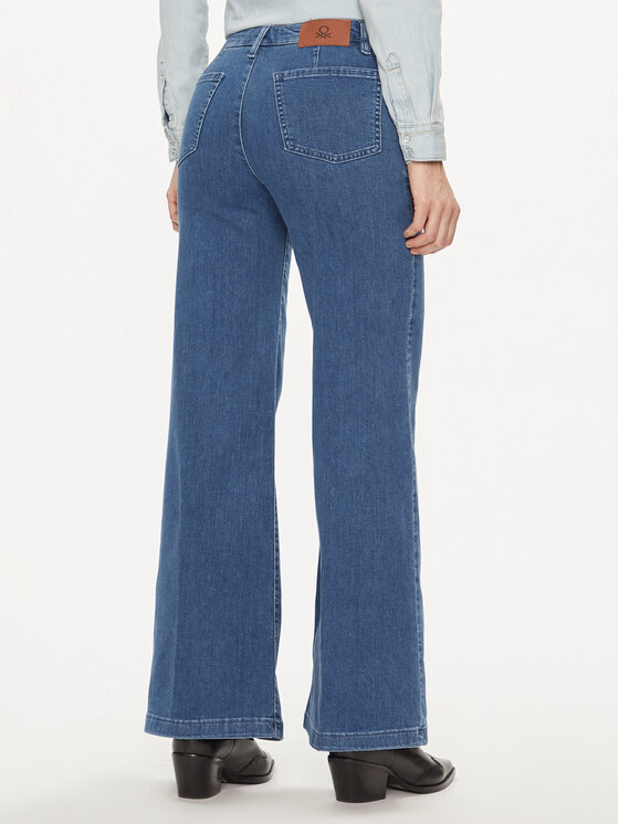 United Colors Of Benetton Jeans 4AC6574X5 Blu Wide Leg