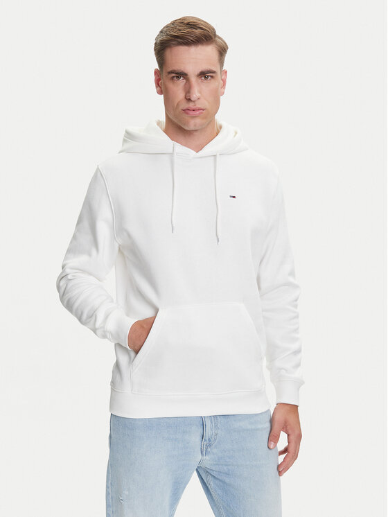 Tommy Jeans Bluza DM0DM20742 Écru Regular Fit