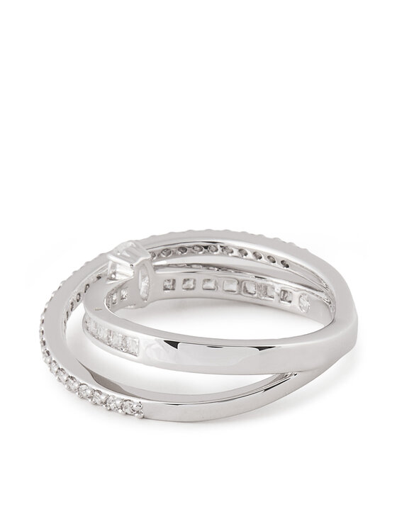 Swarovski Swarovski Пръстен Hyperbola 5691228 Сребрист