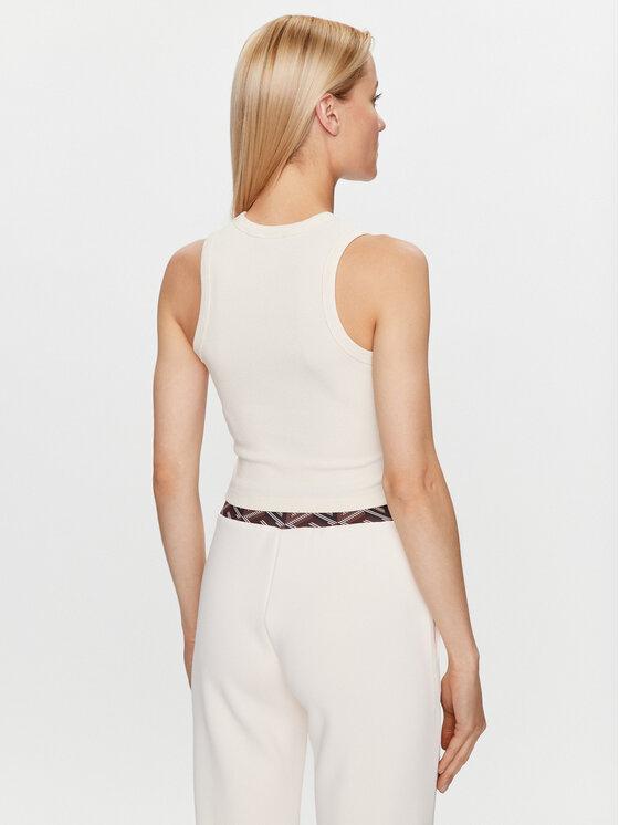Guess Guess Top V3GP19 K8RT2 Bež Slim Fit