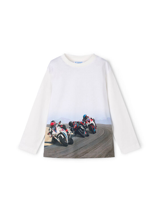 Mayoral Mayoral Blūze 4094 Balts Regular Fit