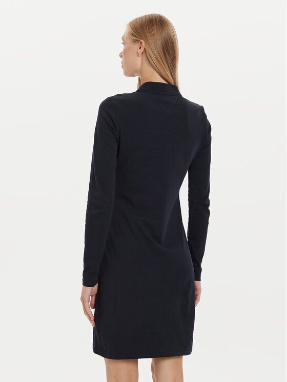 Tommy Hilfiger Tommy Hilfiger Rochie de zi 1985 WW0WW43230 Bleumarin Regular Fit