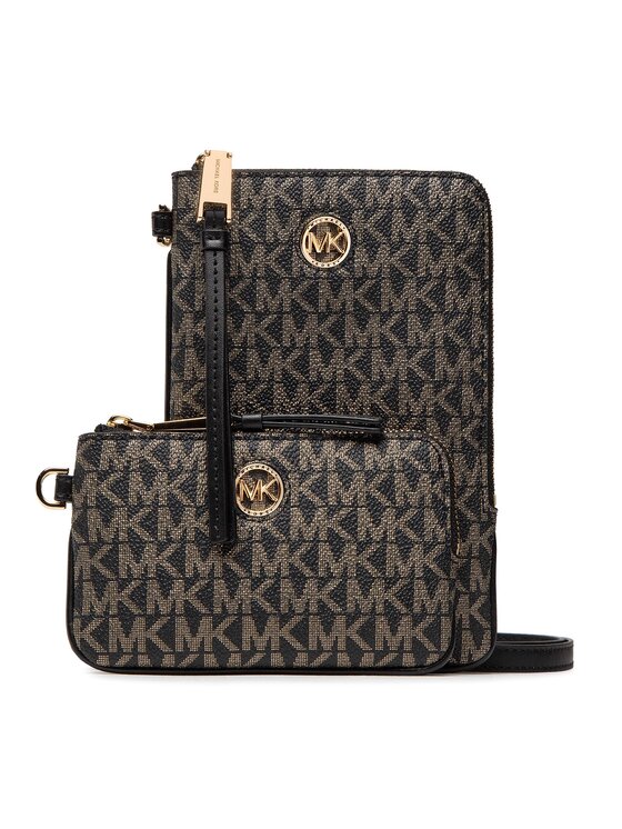 MICHAEL Michael Kors MICHAEL Michael Kors Калъф за телефон Heritage 34F2G5HN6O Черен