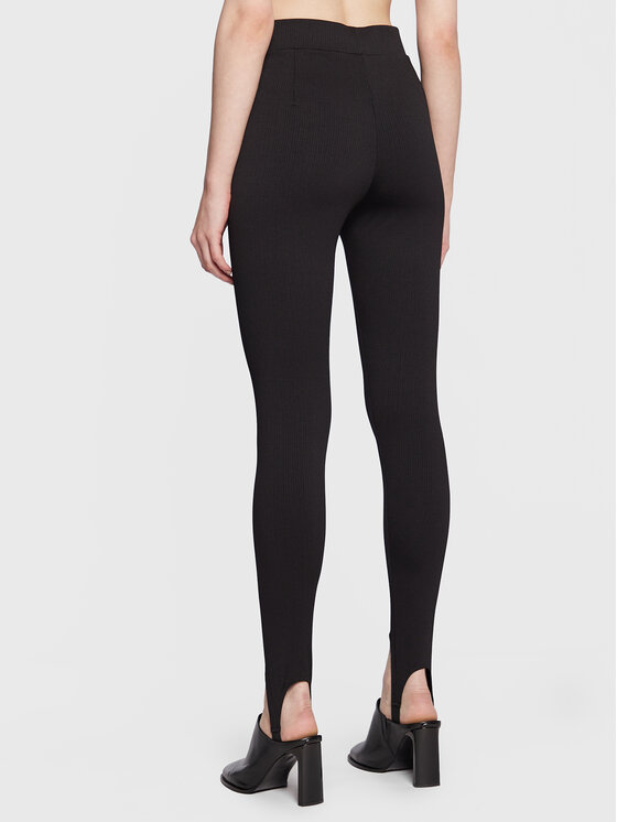 Gina Tricot Gina Tricot Legíny Shiv 17814 Černá Slim Fit