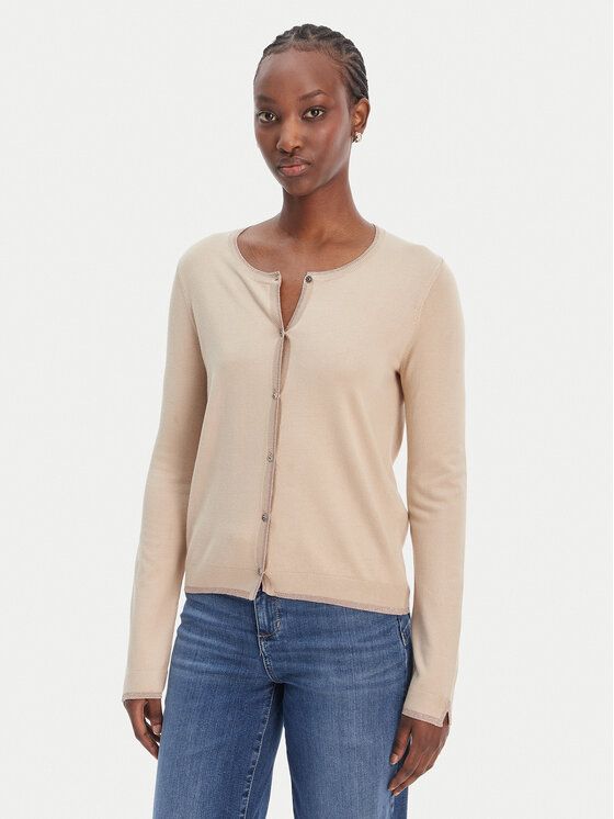 Liu Jo Liu Jo Cardigan WA6280 MS49I Beige Regular Fit