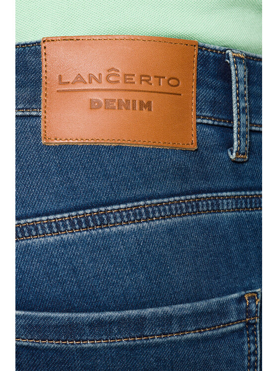 Lancerto Lancerto Jeansy Ansel SP113222000025 Granatowy Slim Fit