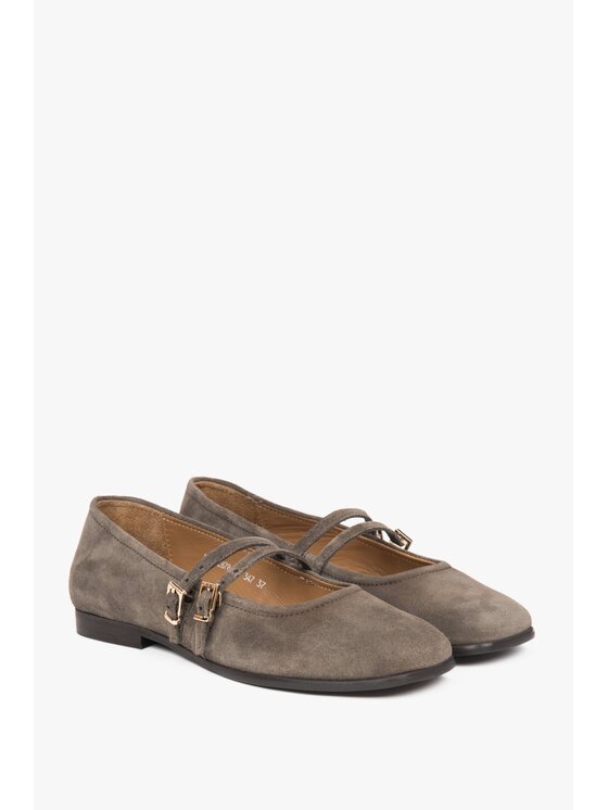 Estro Estro Ballerine ER00117954 Marrone