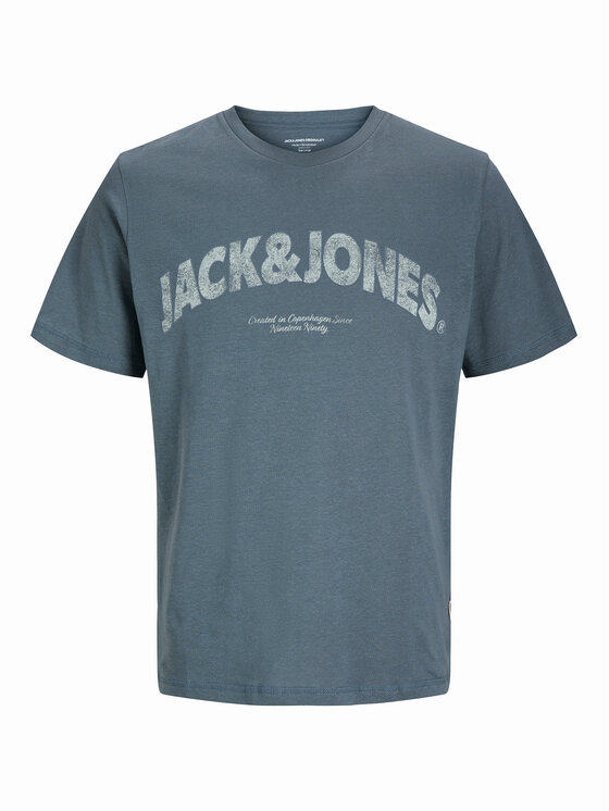 Jack&Jones Jack&Jones T-shirt Almeria 12276962 Plava Regular Fit