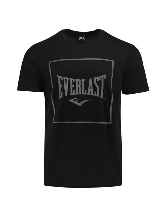 Everlast Everlast T-Shirt 291J86 Czarny Comfortable Fit