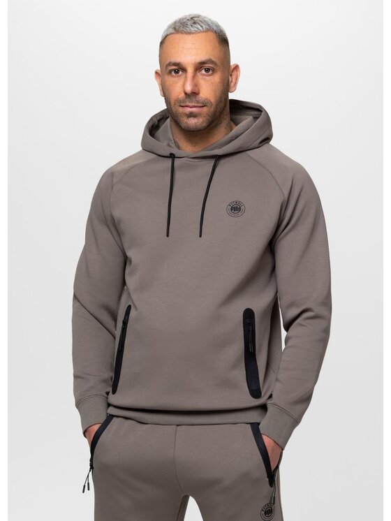 PITBULL PITBULL Bluza DOGWOOD Brązowy jasny Regular Fit