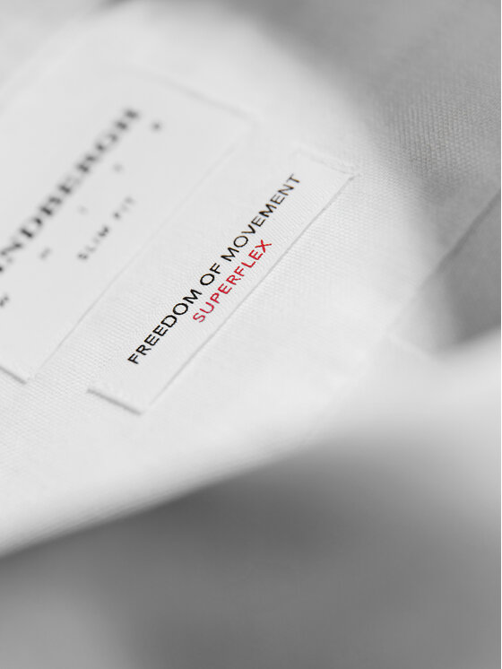 Lindbergh Lindbergh Hemd 30-203174 Weiß Slim Fit