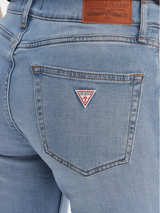 Guess Jeans Guess Jeans Τζιν W5YA92 D7043 Μπλε Slim Fit