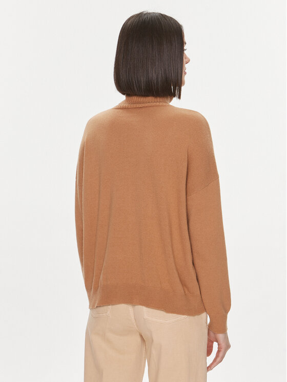 Liu Jo Liu Jo Rollkragenpullover MF3432 MS14G Braun Regular Fit