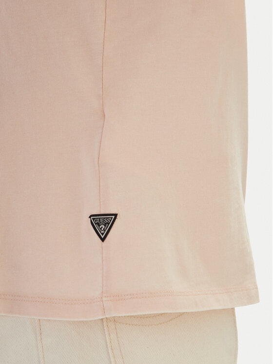 Guess Guess T-Shirt M6GI27 K3249 Różowy Regular Fit