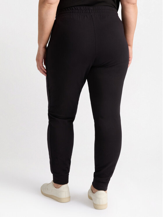 Fiorella Rubino Fiorella Rubino Spodnie materiałowe P800L002074N033 Czarny Regular Fit