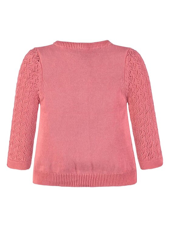 Kanz Kanz Sweter 1832107-2176 Różowy Basic Fit