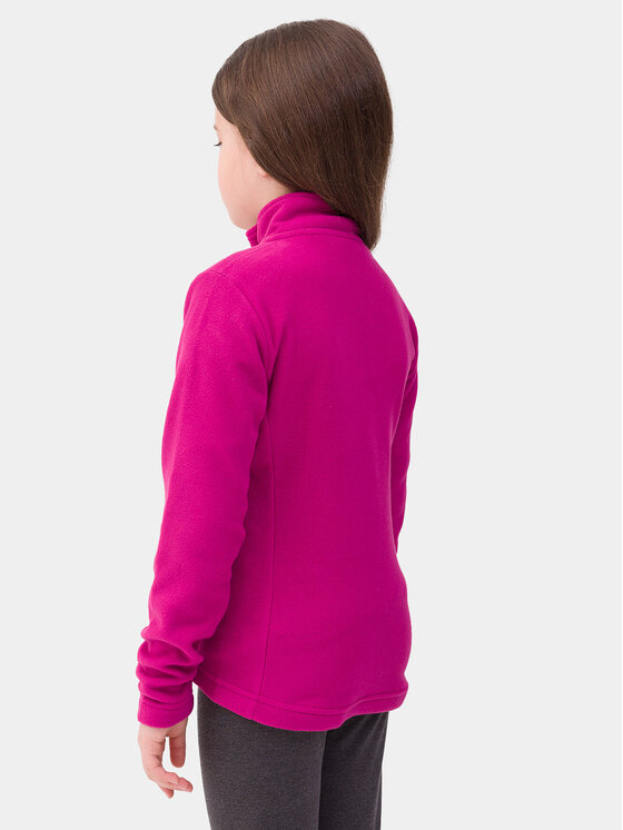 4F 4F Felpa di pile 4FJWSS24TFLEF166 Rosa Regular Fit