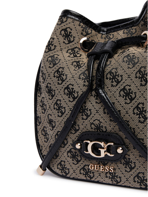 Guess Guess Torebka Samantha Mini HWJT23 13770 Czarny