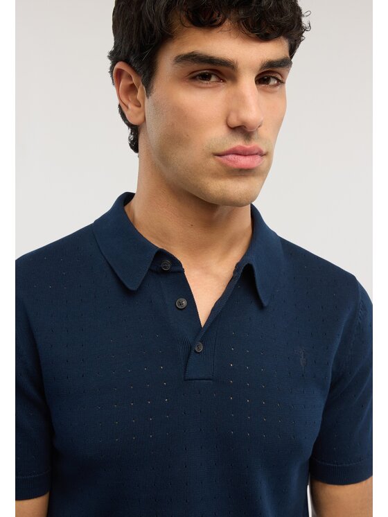 Trussardi Trussardi Sweter M0578000062N034 Niebieski Regular Fit
