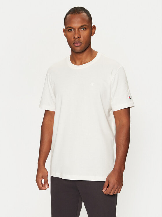 Champion T-krekls 220278 Balts Standard Fit