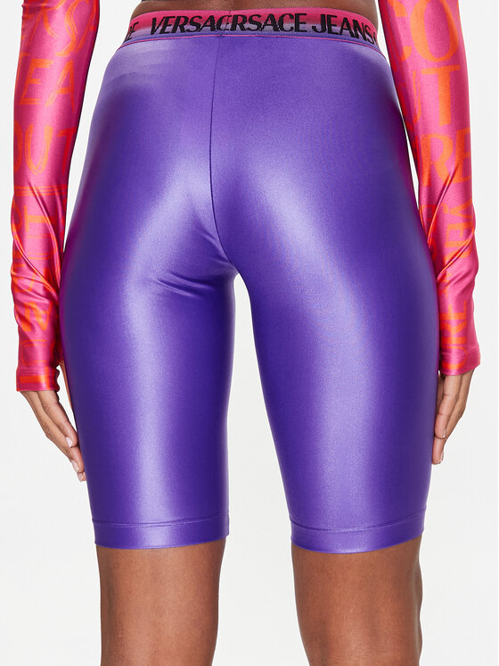 Versace Jeans Couture Versace Jeans Couture Sporta šorti 74HAC106 Violets Slim Fit