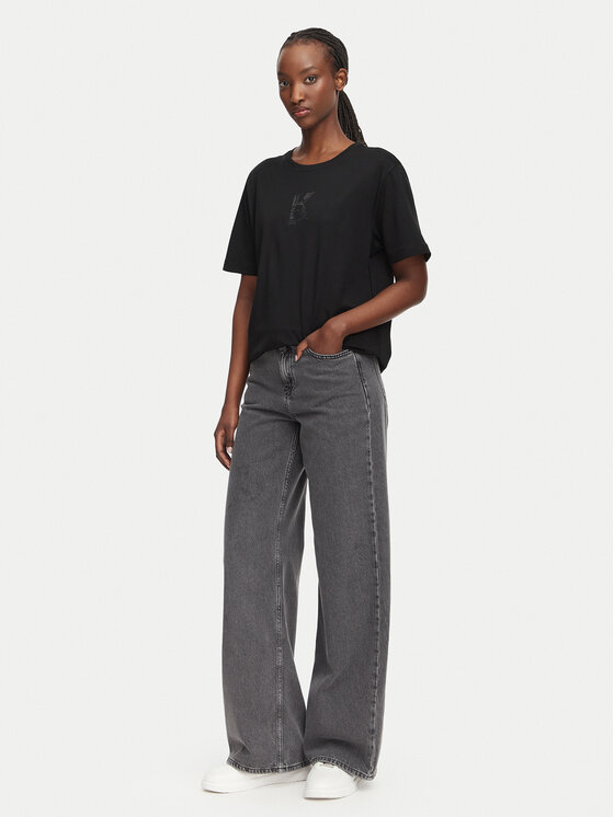 Karl Lagerfeld Jeans Karl Lagerfeld Jeans Džínsy B3W10103 Tmavosivá Relaxed Fit