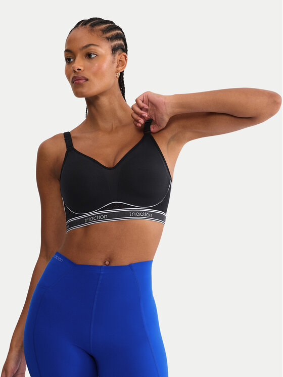 Triumph Triumph Biustonosz sportowy Triaction Cardio Breeze 10226330 Czarny