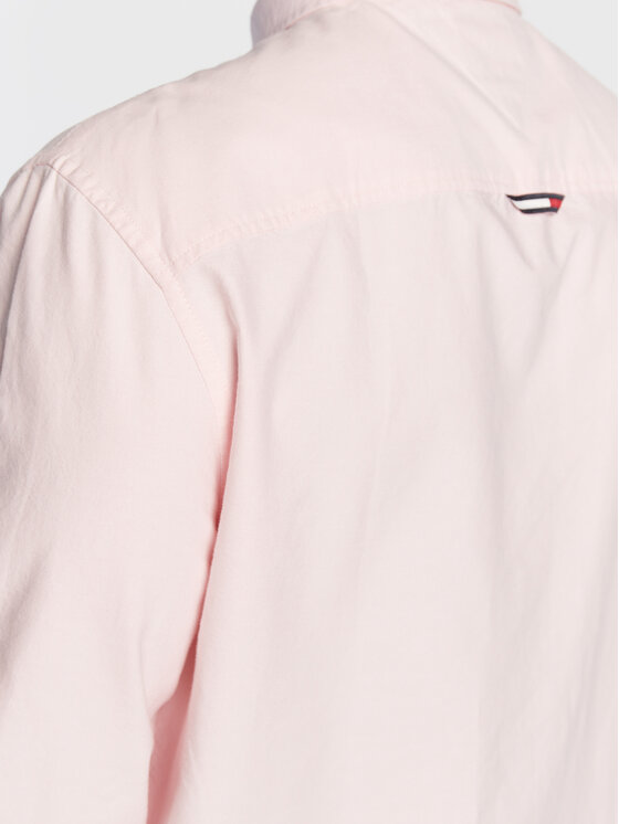 Tommy Jeans Tommy Jeans Πουκάμισο Classic Oxford DM0DM15408 Ροζ Classic Fit