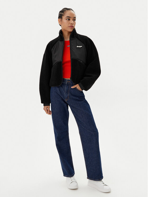 HUGO HUGO Átmeneti kabát Fatanah-1_B 50545637 Fekete Regular Fit