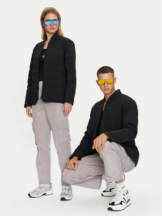 Rains Rains Prechodná bunda Giron Liner Jacket T1 19400 Čierna Regular Fit