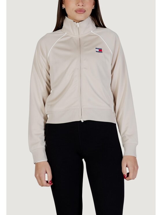 Tommy Jeans Tommy Jeans Felpa DW0DW21930 Beige Casual Fit